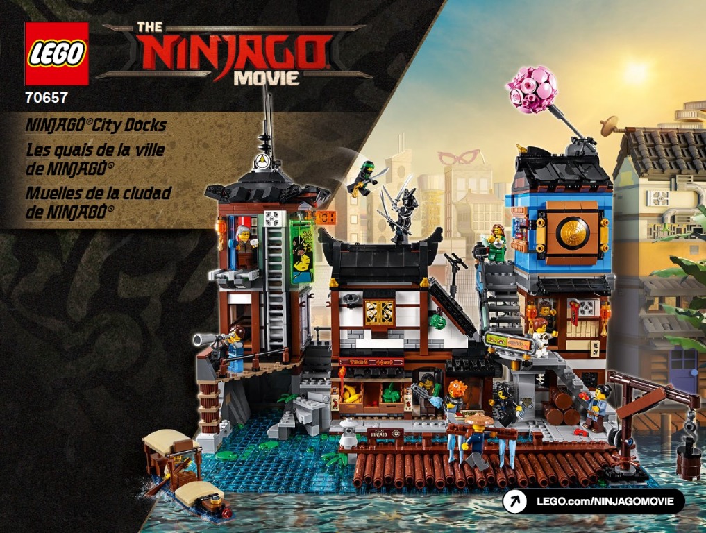lego 70657 ninjago city docks