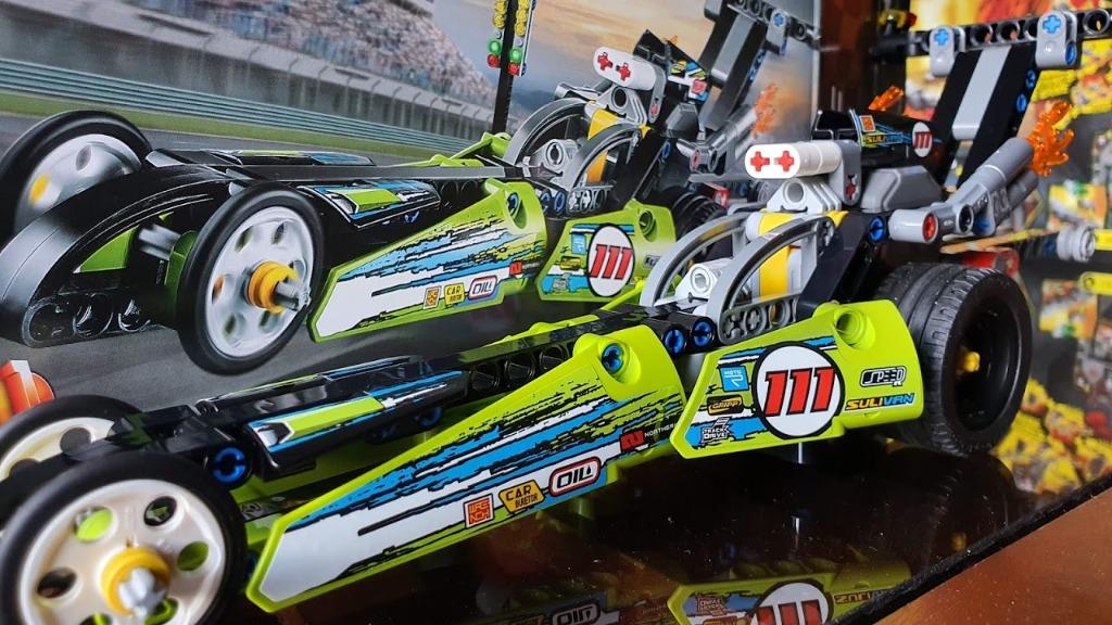 Lego Technic Dragster (Category: Lego & Building Sets) located in Taguig. Submitted by minimallclutter (Listing ID 1059330547, Image 3). Description: Lego Technic Dragster - new, built only and stored.