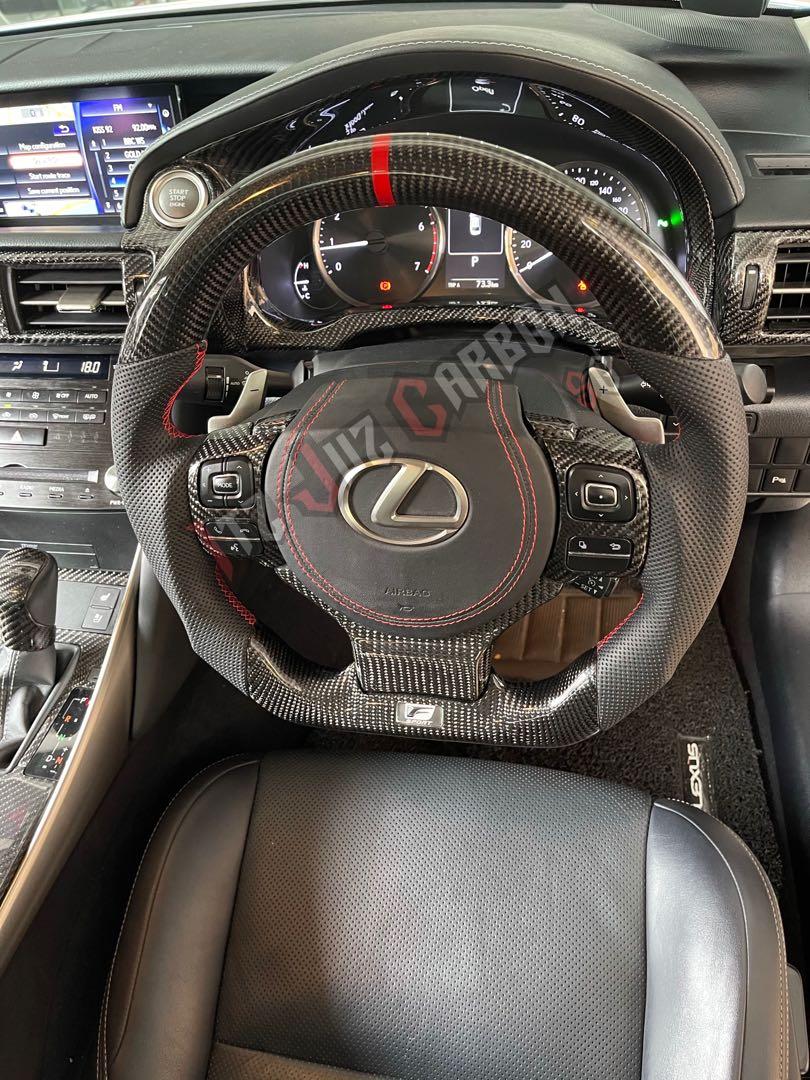 Lexus IS300 Carbon fiber steering wheel, Car Accessories, Accessories