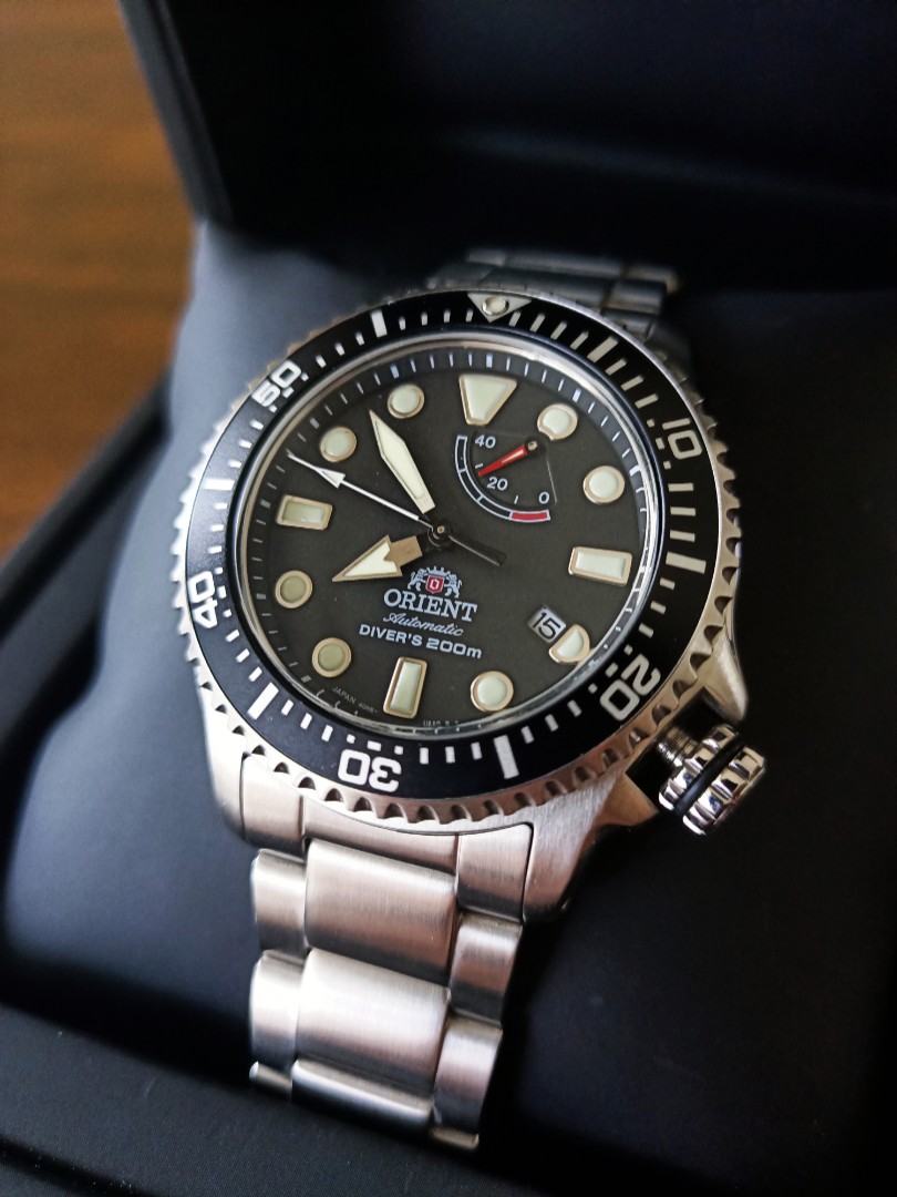 Orient triton dive watch top