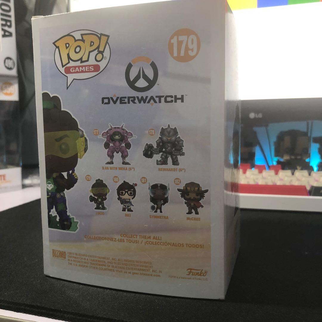 Lucio #179 Overwatch Funko Pop (Category: Designer & Blind Box Toys) located in Makati City. Submitted by kohscrap (Listing ID 1059379931, Image 3). Description: Lucio #179 from Overwatch Funko Pop • Brand New • Never Opened Bought from Hobbies Stock last year. • RFS: No space to display. .