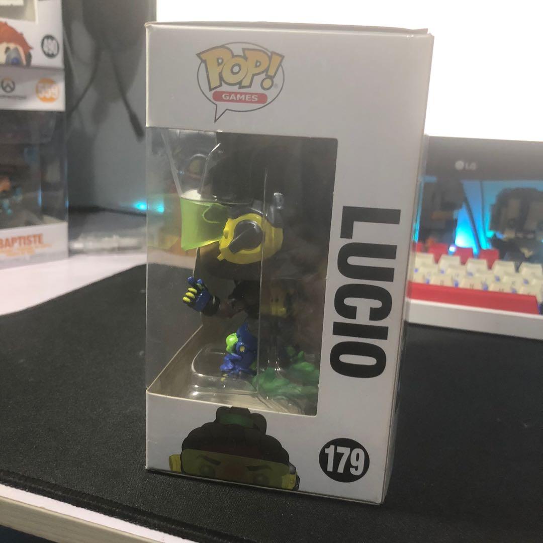 Lucio #179 Overwatch Funko Pop (Category: Designer & Blind Box Toys) located in Makati City. Submitted by kohscrap (Listing ID 1059379931, Image 2). Description: Lucio #179 from Overwatch Funko Pop • Brand New • Never Opened Bought from Hobbies Stock last year. • RFS: No space to display. .