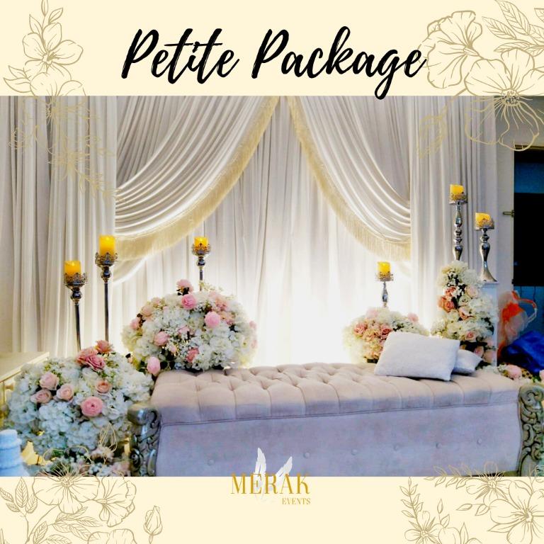 Malay Wedding Decor Home Dais Mini Pelamin Mini Dais Lifestyle Services Event Party Services On Carousell