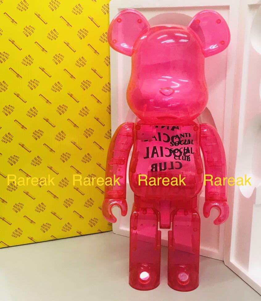 Medicom Bearbrick 2020 Anti Social Social Club ASSC 1000 Jelly