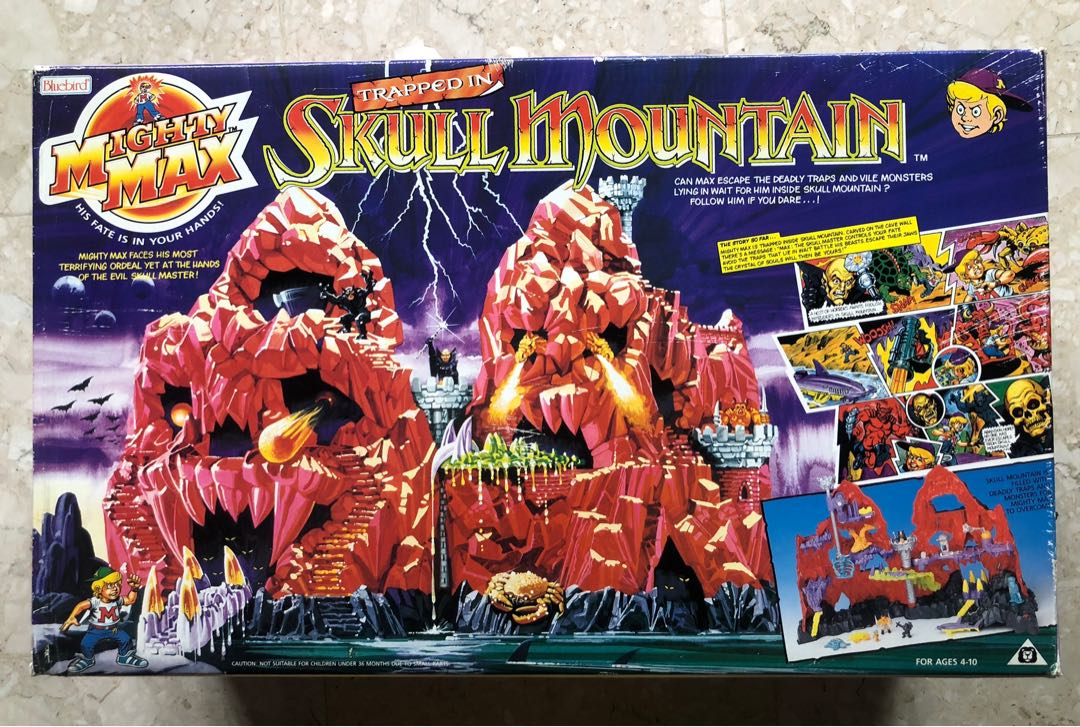 [FINAL REDUCTION] Mighty Max Skull Mountain, Hobbies & Toys, Toys