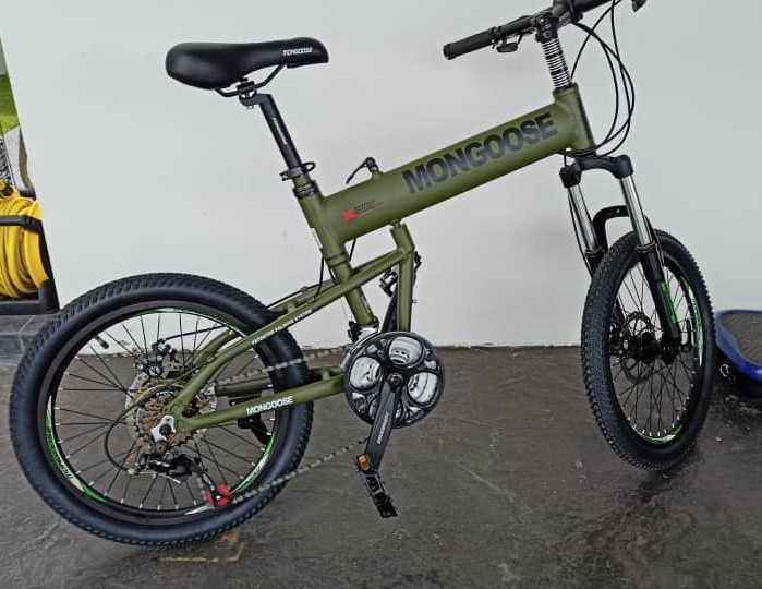 Mongoose folding sale bike price