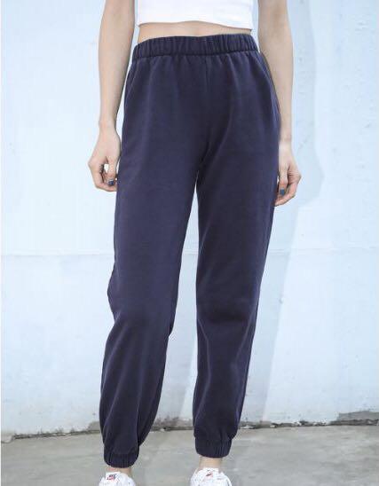 navy blue grey rosa sweatpants, Women's 