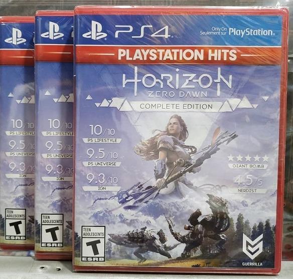 new horizon zero dawn ps4