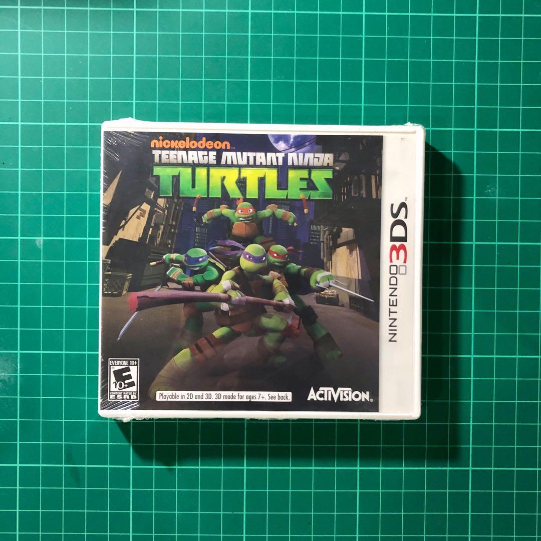 teenage mutant ninja turtles 3ds