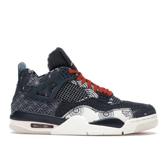 Nike Air Jordan 4 SE Sashiko Deep Ocean, Men's Fashion, Footwear, Sneakers  on Carousell