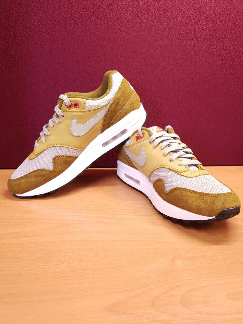 Nike Air Max 1 Curry Pack Olive Men s Fashion Footwear