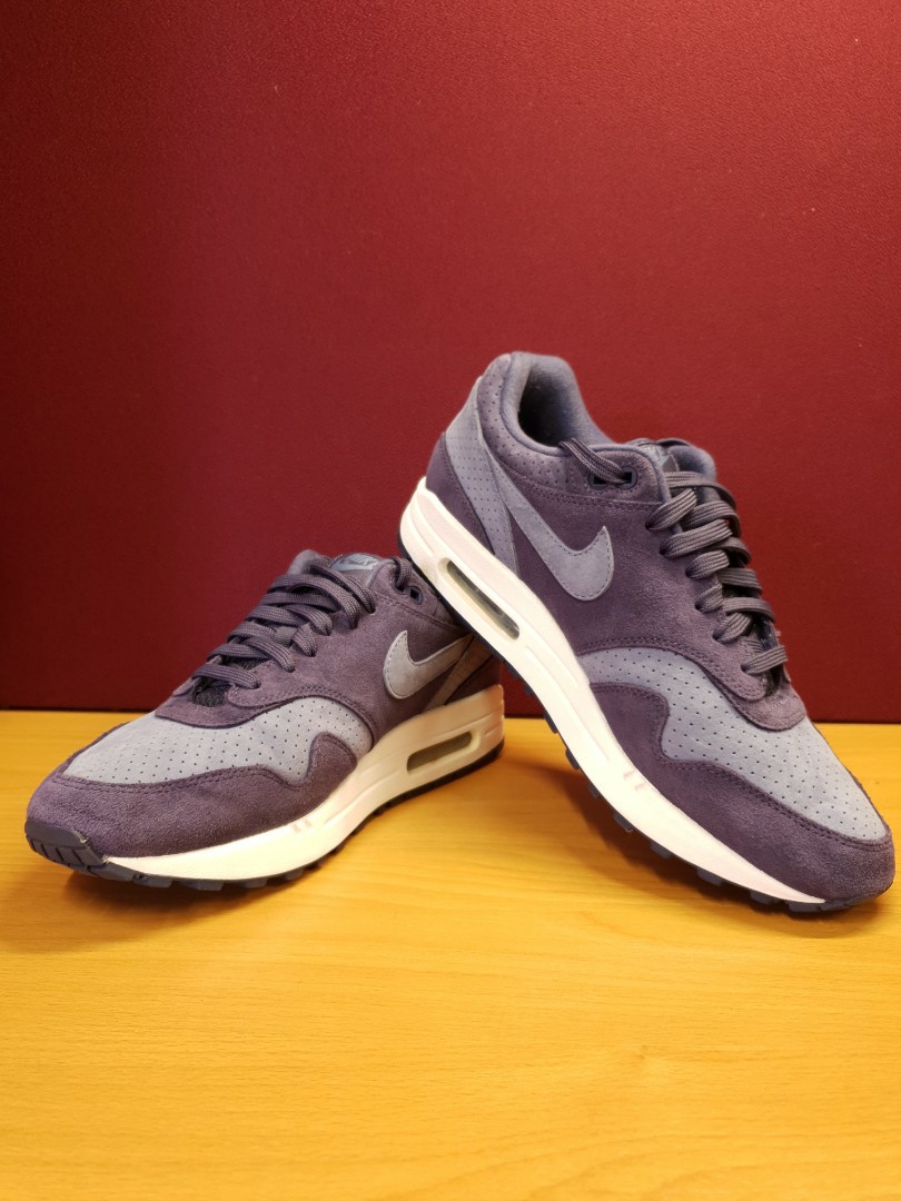 Nike Air Max 1 Indigo Perf Men s Fashion Footwear Sneakers on