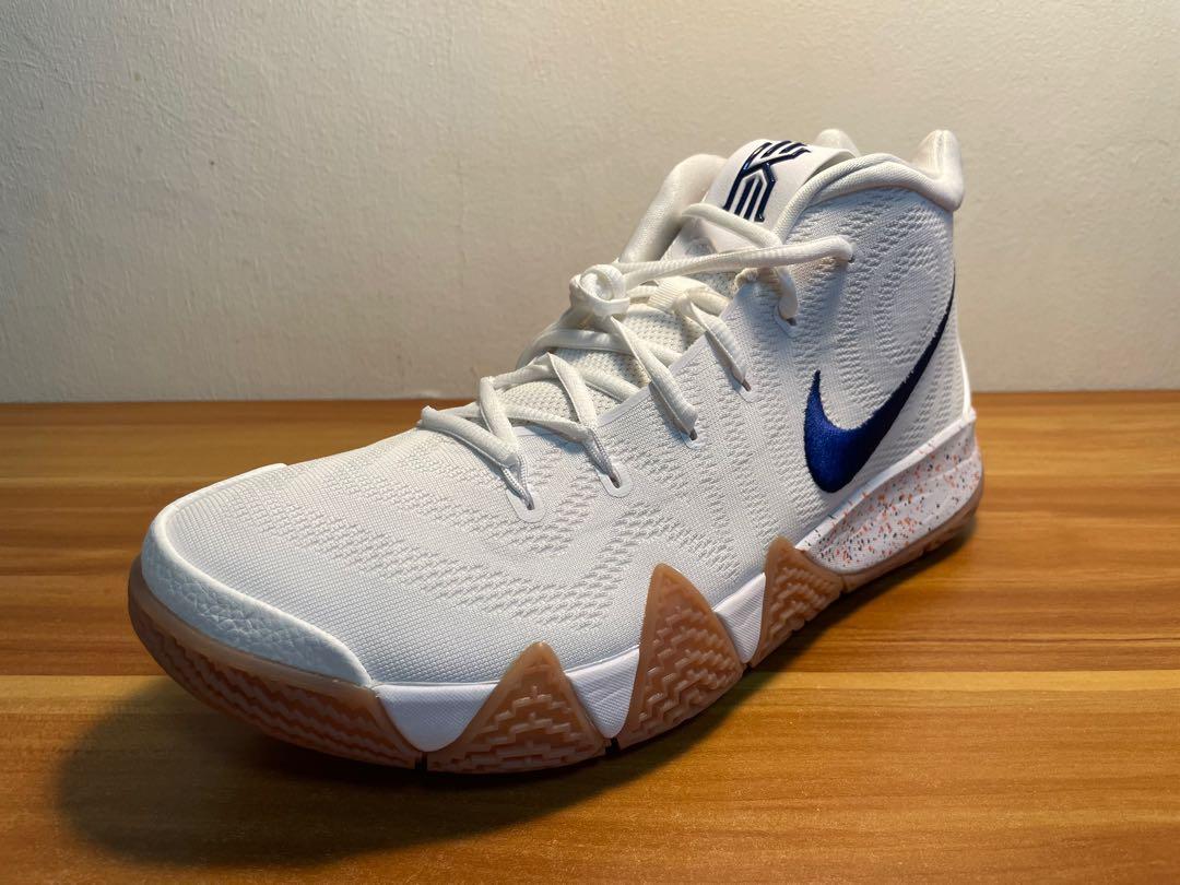 White and gold kyrie 4 2025