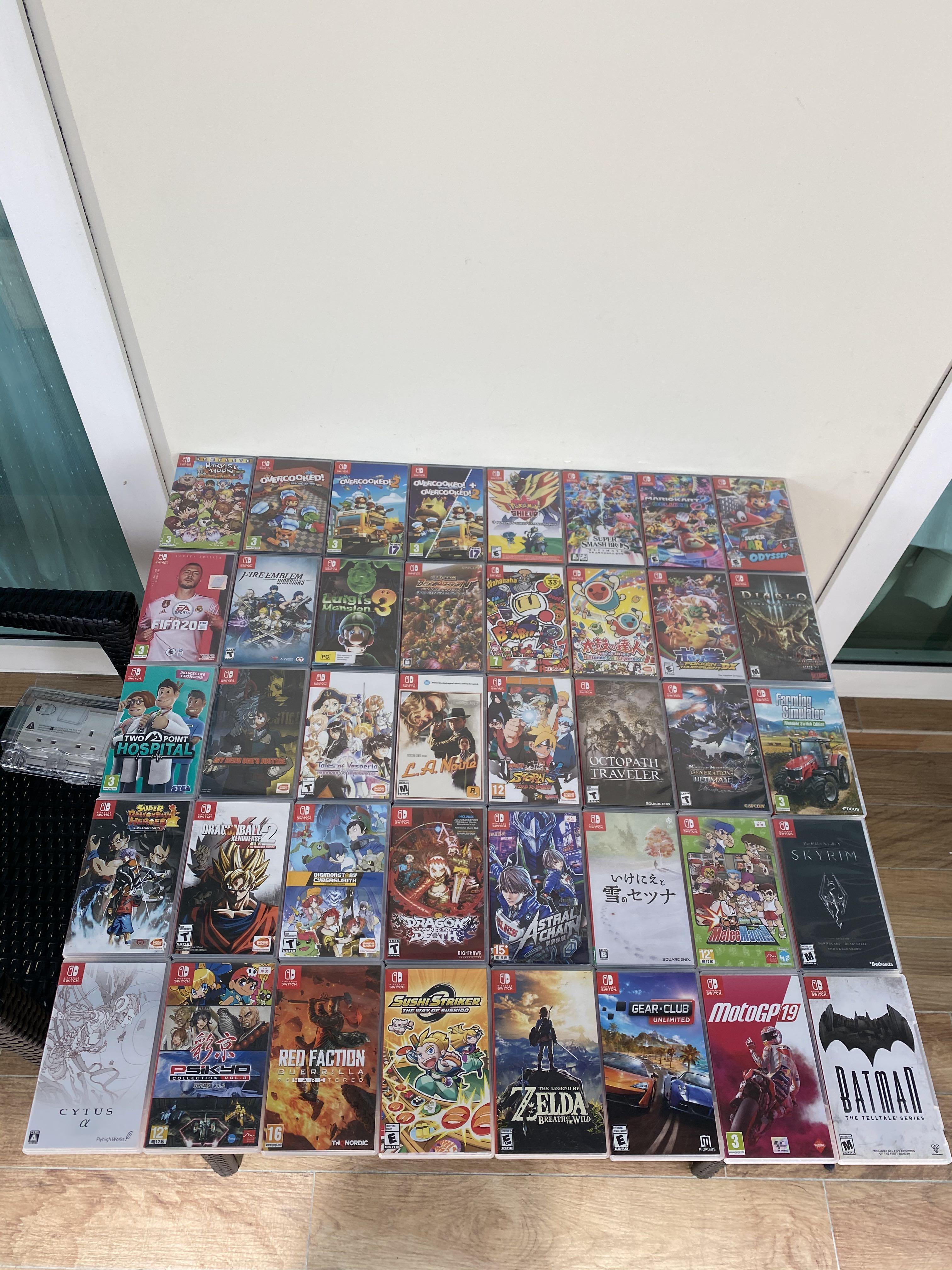 Nintendo game collection I, Video Video Games, Nintendo on Carousell
