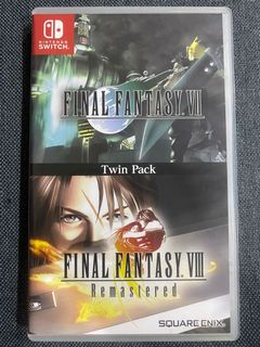 Final Fantasy Vii Final Fantasy Viii Remastered Twin Pack Nintendo Switch Video Gaming Video Games Playstation On Carousell
