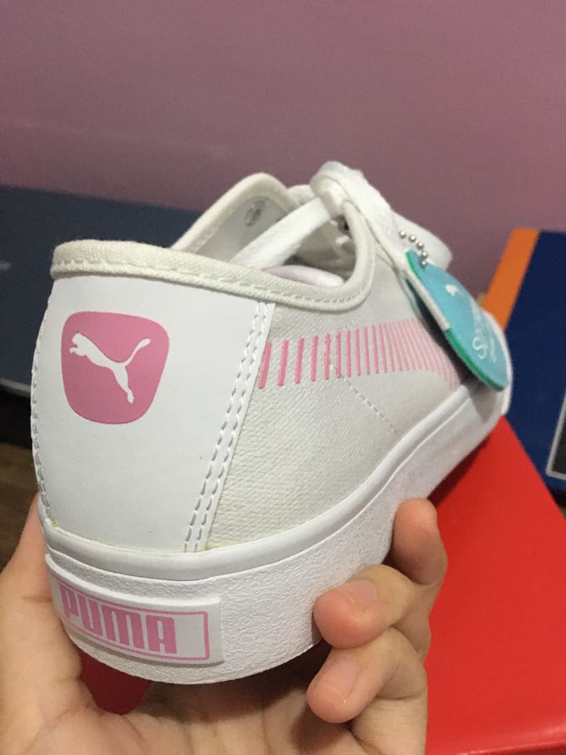 Puma white 2025 pale pink