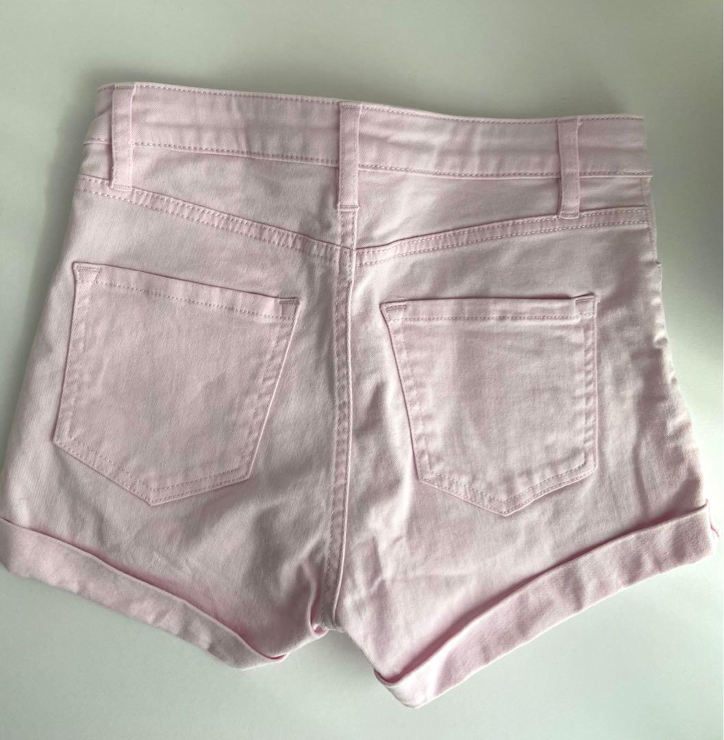 Pastel Pink Shorts, Babies & Kids, Babies & Kids Fashion on Carousell
