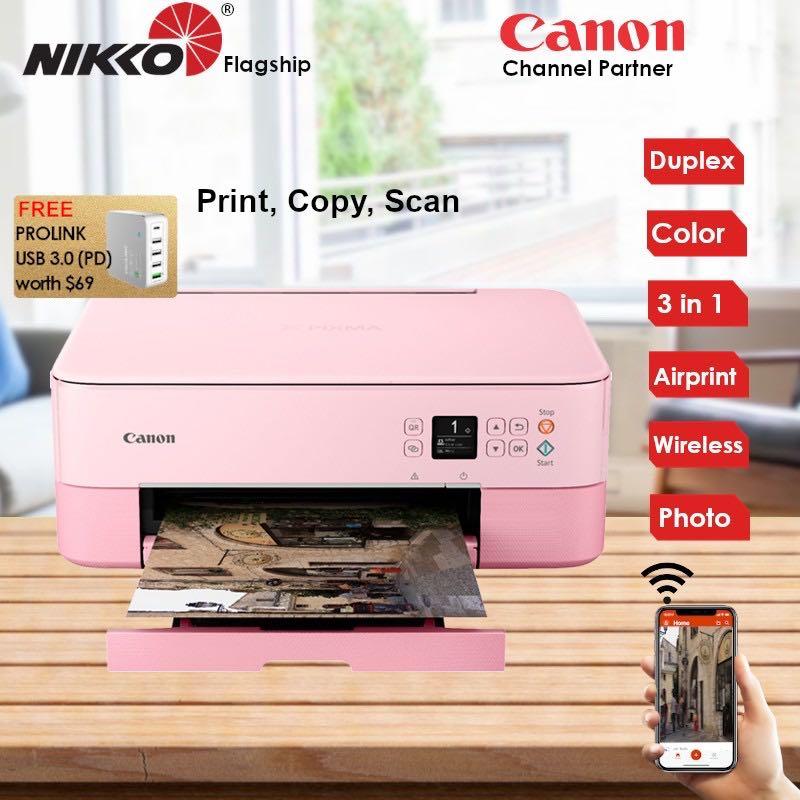 pink all in one printer