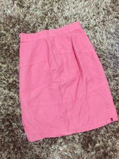 Pink Skirt / FREE hanya bayar ongkir