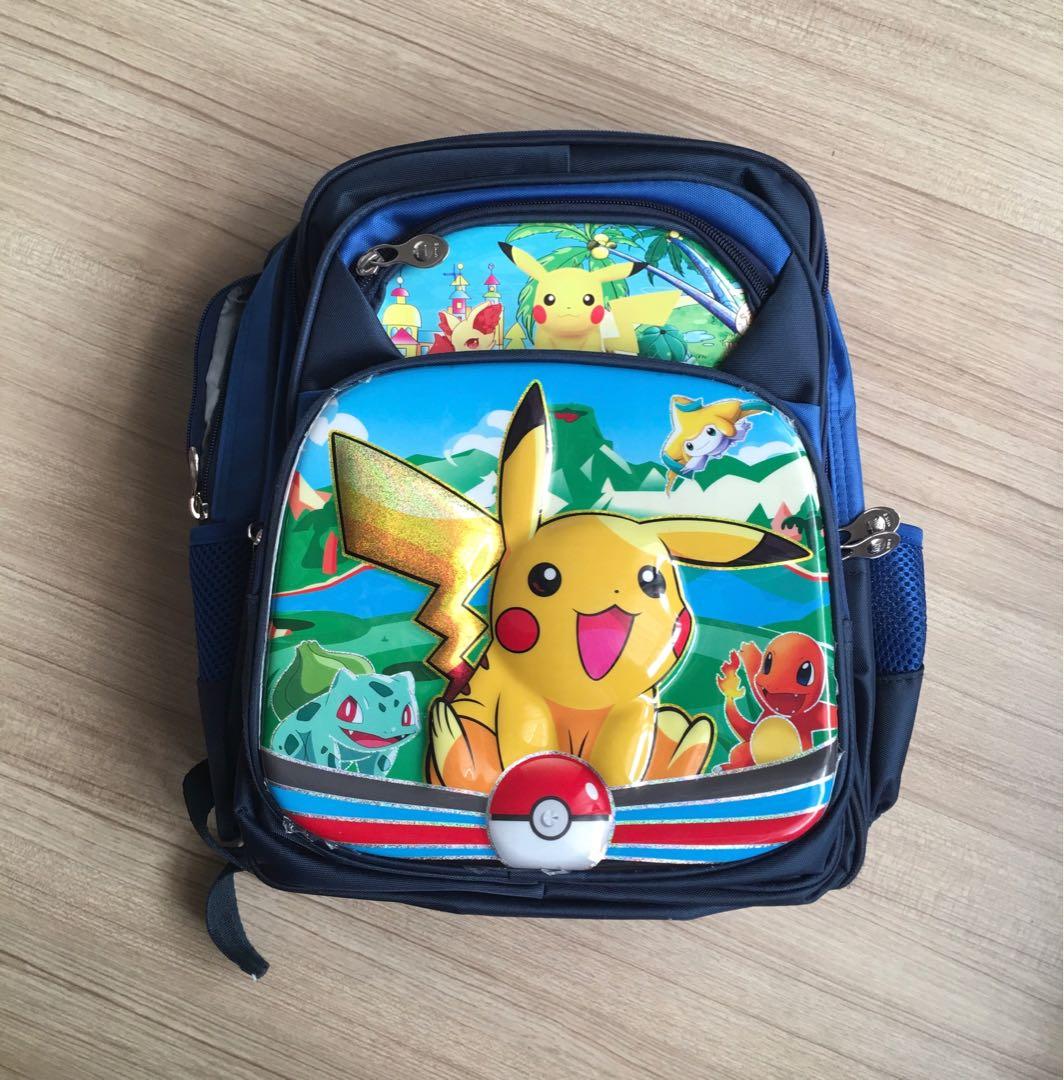 Pokemon school 2025 bag