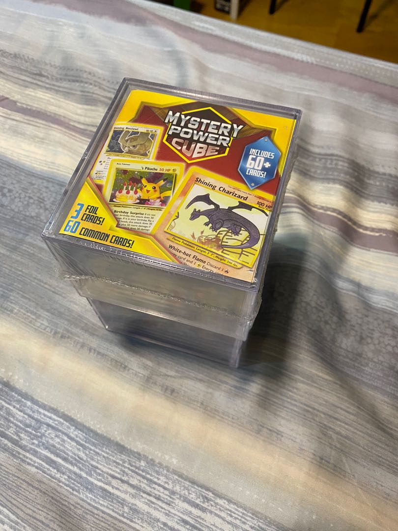 FACTORY SEALED Pokemon Trading Card Game Mystery Power Cube Shining Charizard 