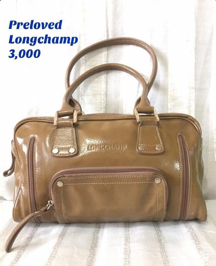 preloved longchamp (Category: Luxury Bags & Wallets) located in Quezon City. Submitted by graciasluxurybag (Listing ID 1059235602, Image 1). Description: .