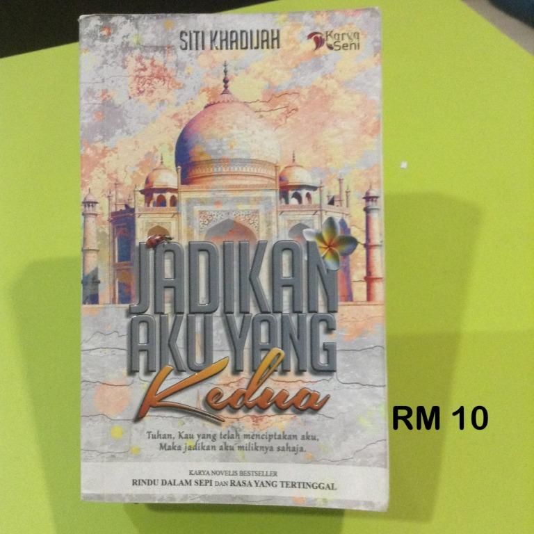 Preloved Novel Melayu Malay Novels Books Stationery Books On Carousell