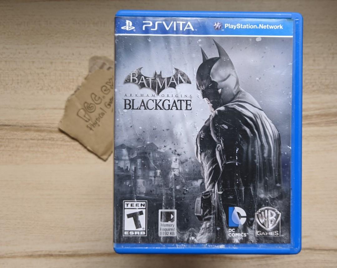 PS VITA Batman Arkham's Origin Blackgate, Video Gaming, Video Games,  PlayStation on Carousell