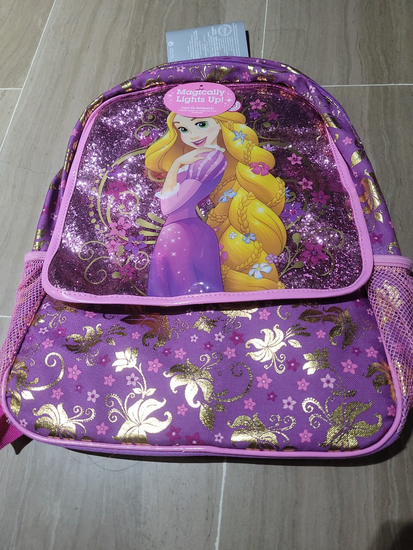 Rapunzel backpack (original from Disneystore), Babies & Kids, Going Out