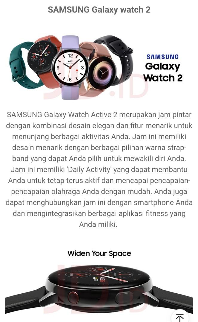perbedaan galaxy watch dan galaxy watch active