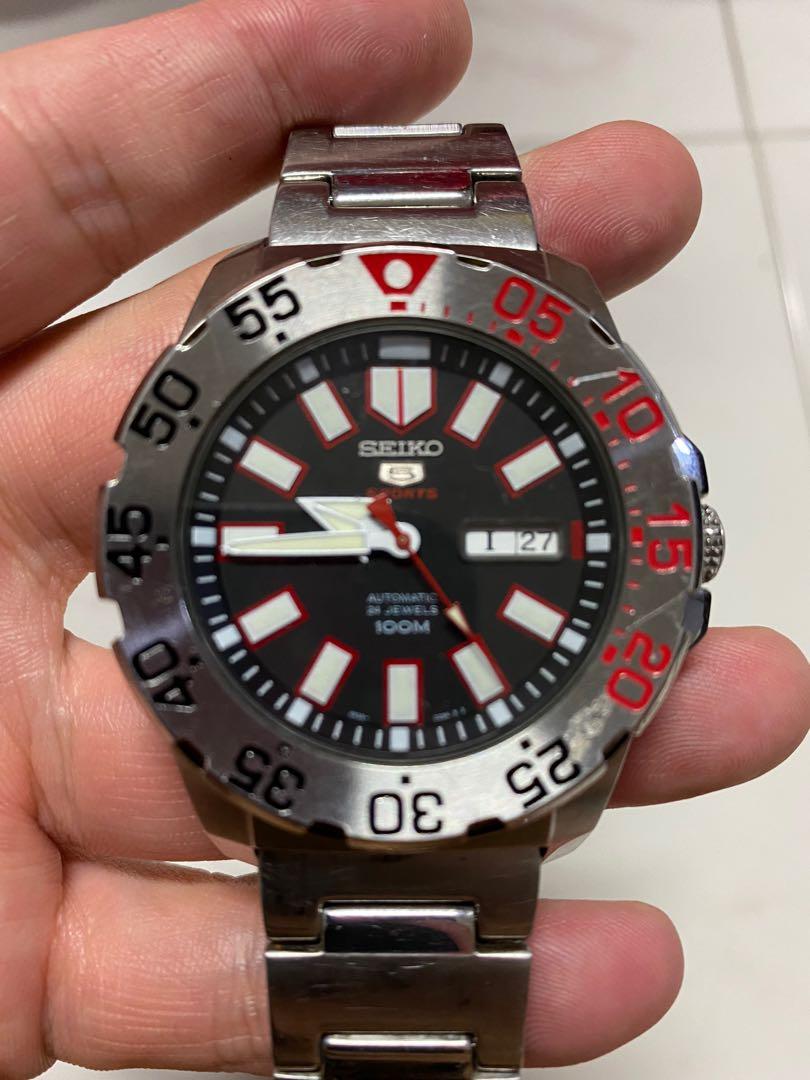 Seiko 5 Sports 4R36-02T0, Mobile Phones & Gadgets, Wearables & Smart  Watches on Carousell