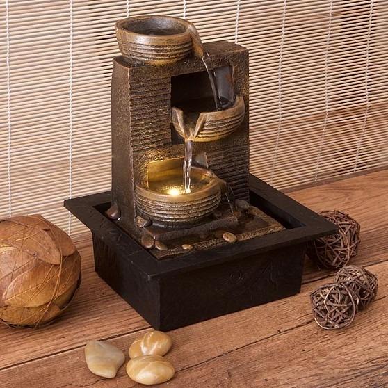 Sense Aroma Roman Fountain, Warm White LED Light 3 Pin Adaptor 25cm