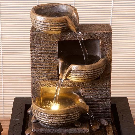 Sense Aroma Roman Fountain, Warm White LED Light 3 Pin Adaptor 25cm