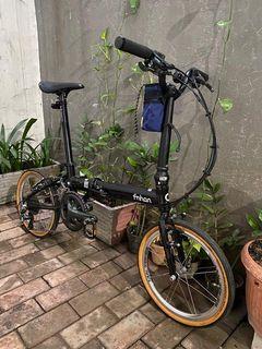 Sepeda Lipat Fnhon Zephyr Black Edition