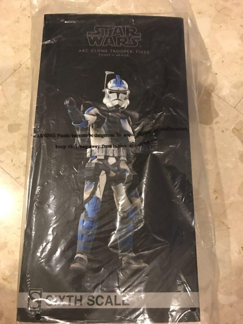 Sideshow arc trooper fives hotsell