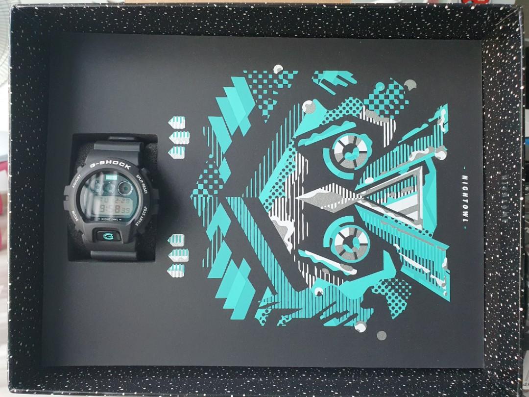 Sneaker Freaker x G Shock NIGHTOWL DW6900SF 1D Reserved Mobile Phones Gadgets Wearables Smart Watches on Carousell