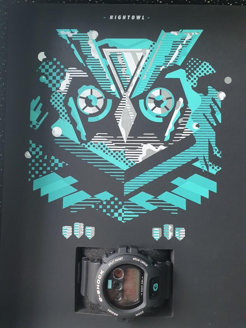 G shock sneaker freaker night owl top