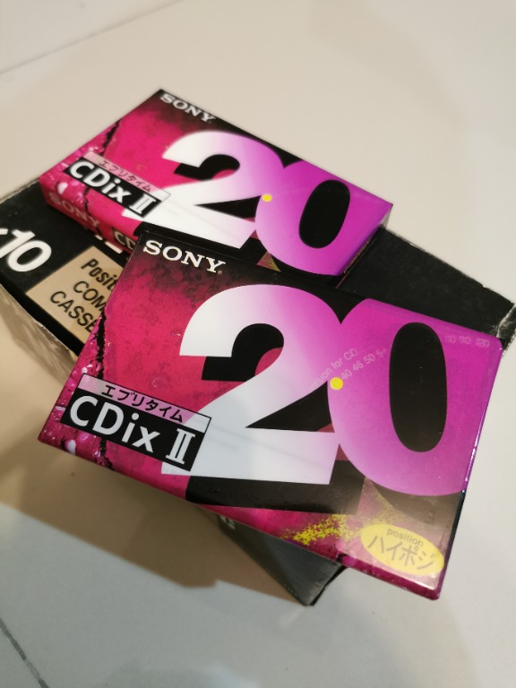 Sony Cassette type ii, Hobbies & Toys, Music & Media, CDs & DVDs on