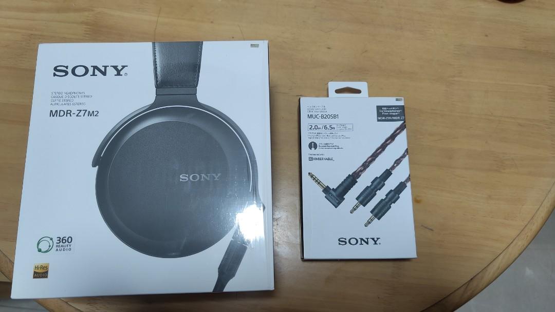 Sony MDR-Z7m2 連Sony MUC-B20SB1 升級線, 興趣及遊戲, 音樂、樂器