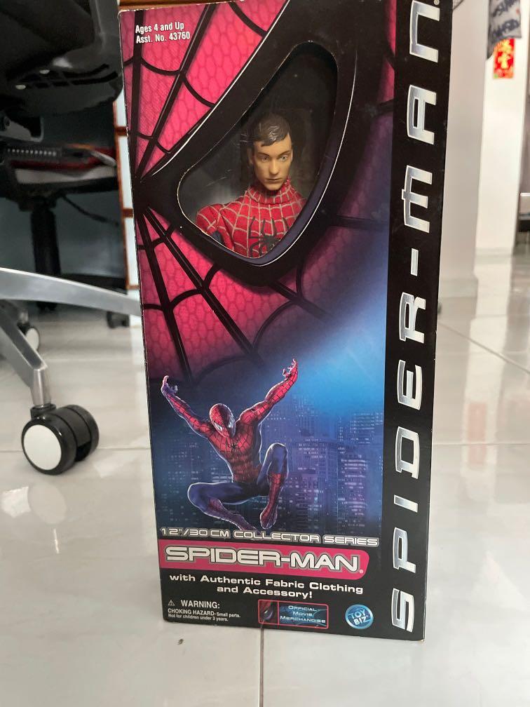 Spider Man Figure First Spiderman Movie 30cm With Authentic Fabric Hobbies Toys Toys Games On Carousell