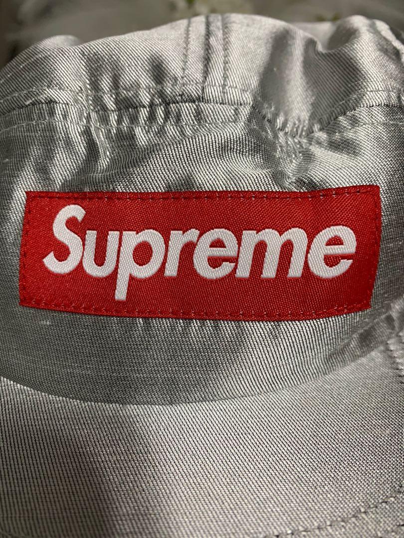 Supreme raw silk camp cap new arrivals