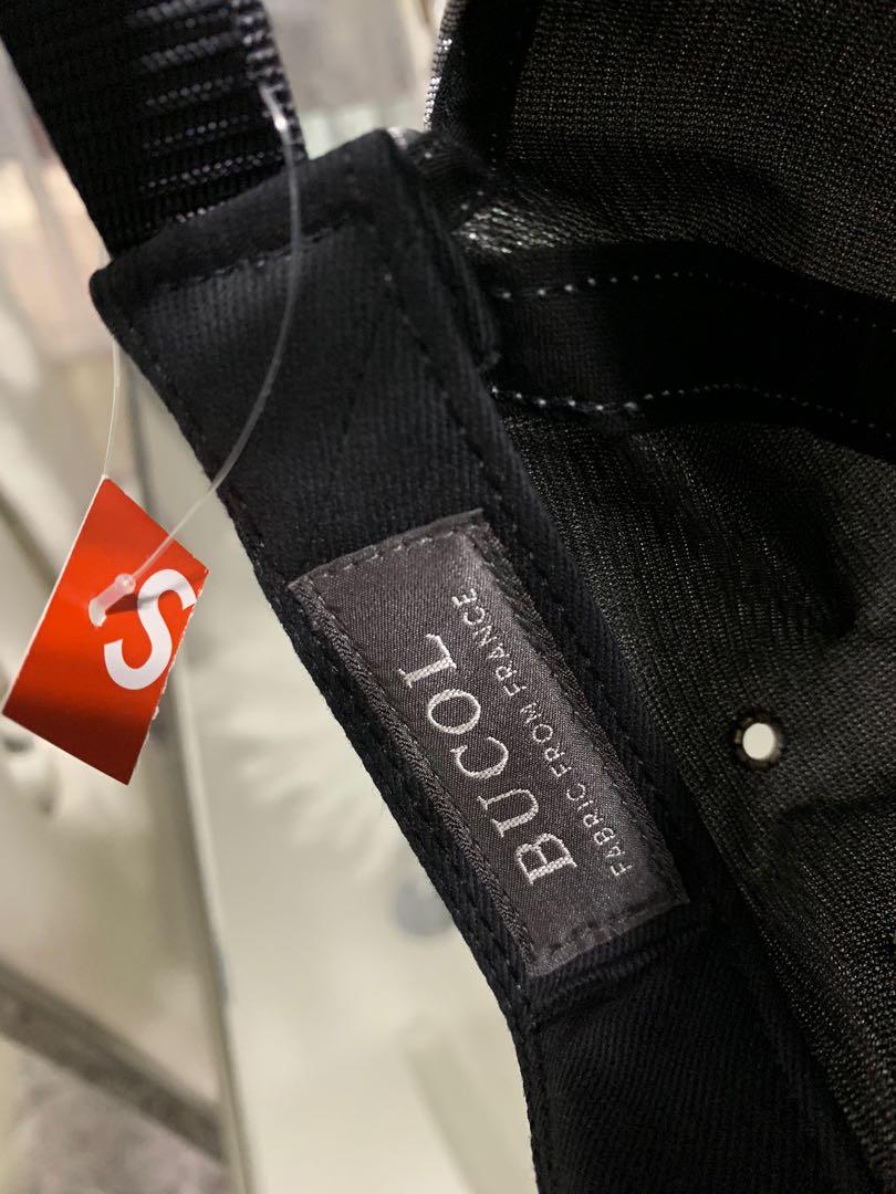 Supreme raw silk camp sale cap