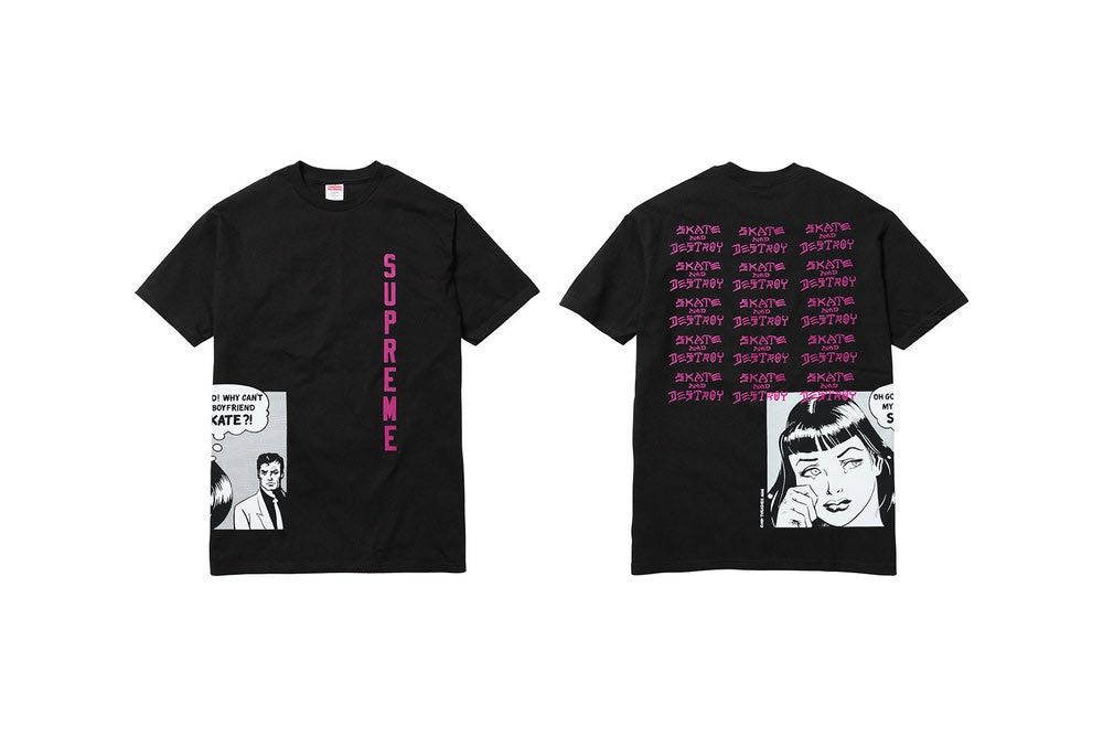 Supreme X Thrasher T-Shirt, Men's 