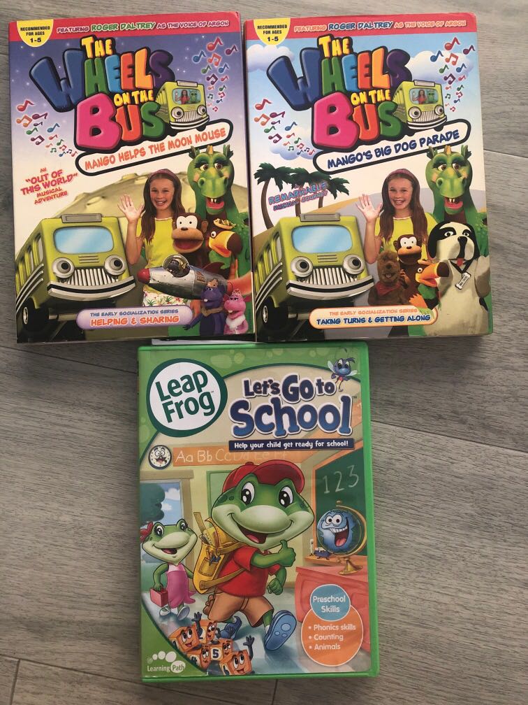 Leapfrog wheels clearance on the bus