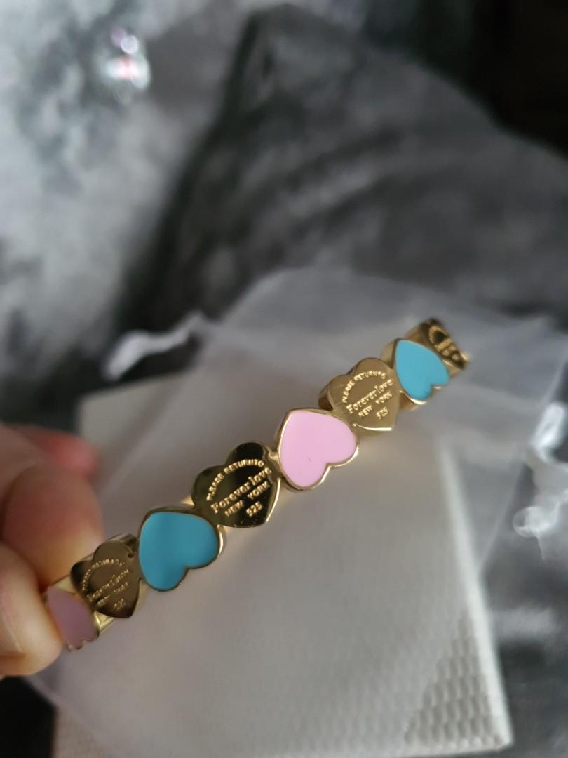 Tiffany forever best sale love bracelet