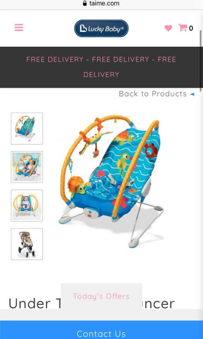 Tiny love under store the sea bouncer
