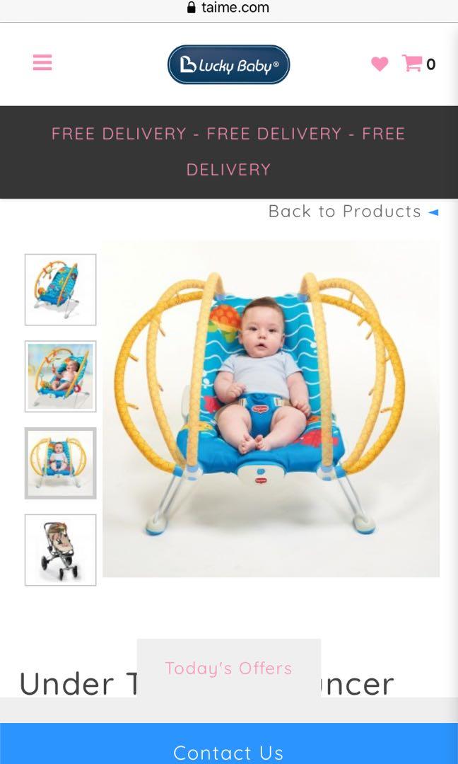 Tiny love under the sea bouncer outlet