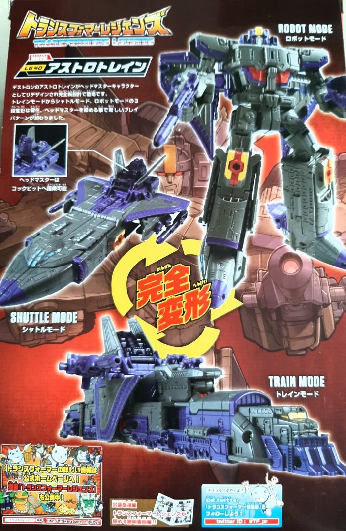Transformers (Category: Action & Battle Toys) located in Muar. Submitted by yokotosensei (Listing ID 1059239366, Image 2). Description: HeadMaster transformers. By TAKARA TOMY, JAPAN In good condition..