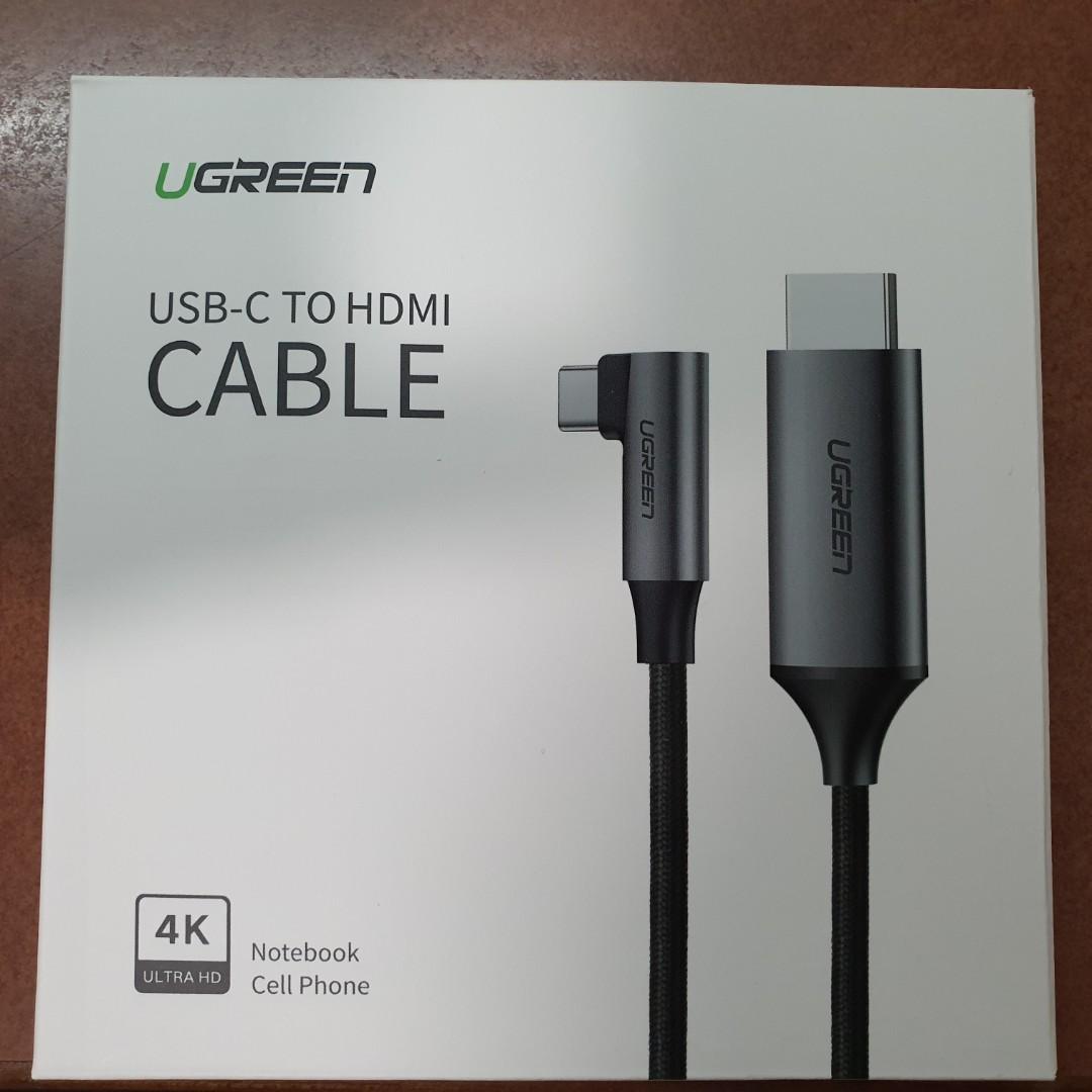 Ugreen USBC to HDMI Cable, Computers & Tech, Parts & Accessories, Cables & Adaptors on Carousell