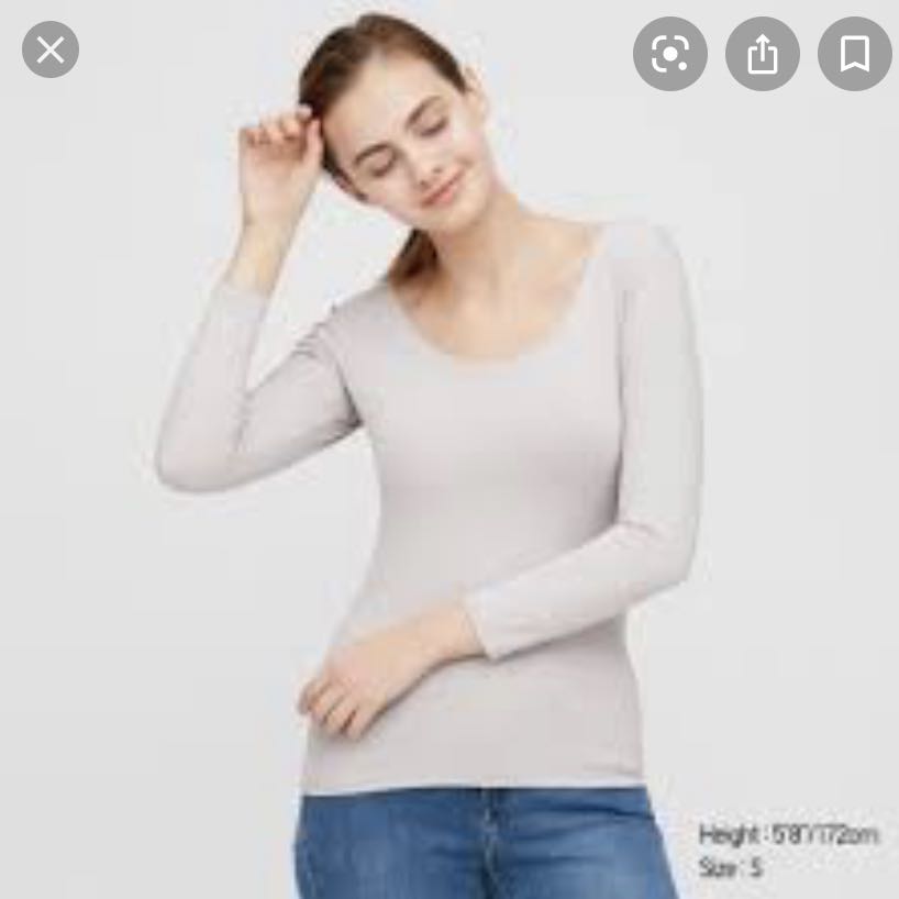 Uniqlo airism innerwear, Women's Fashion, Tops, Blouses on Carousell